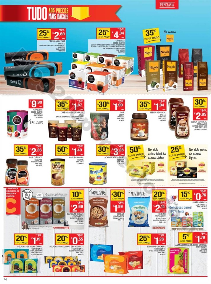 Antevisão Folheto CONTINENTE Promoções de 18 a 