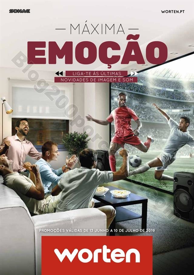 Antevisão Folheto WORTEN Especial Tv &amp; Audiio Pro