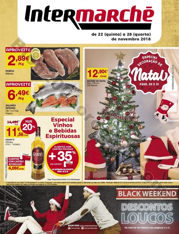 Antevisão Folheto INTERMARCHÉ Promoções de 22 