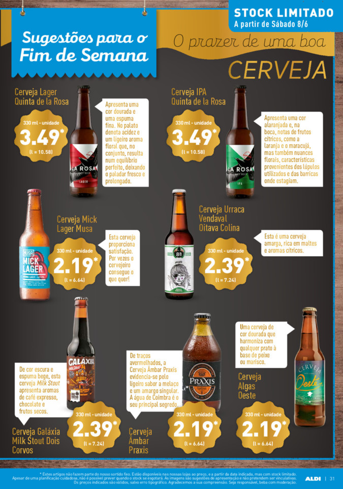 Antevisão Folheto ALDI Promoções a partir de 5 