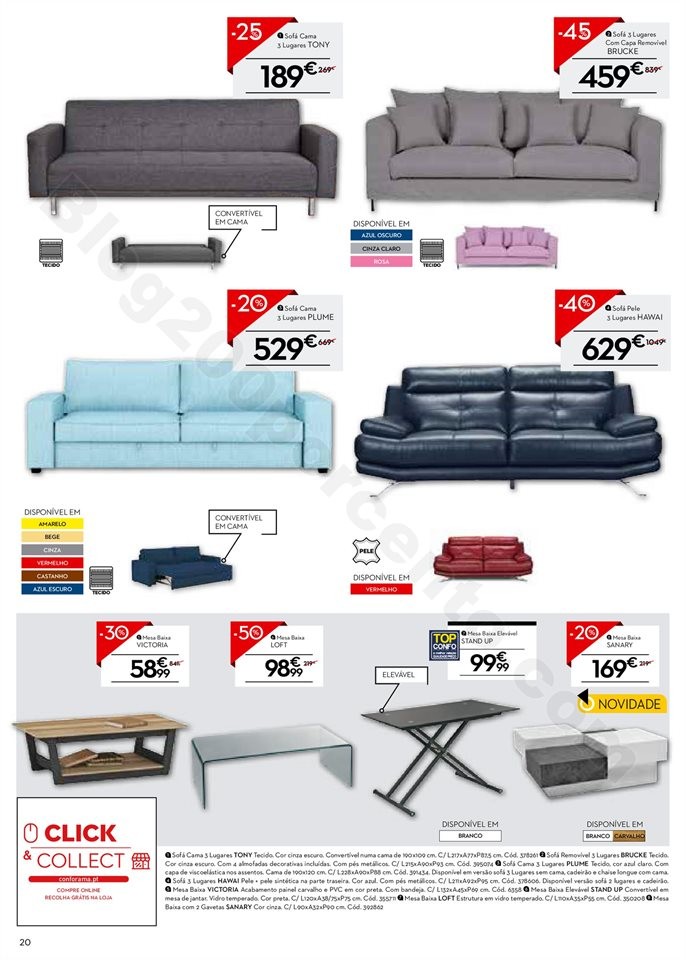 Novo Folheto CONFORAMA promoções até 21 feverei