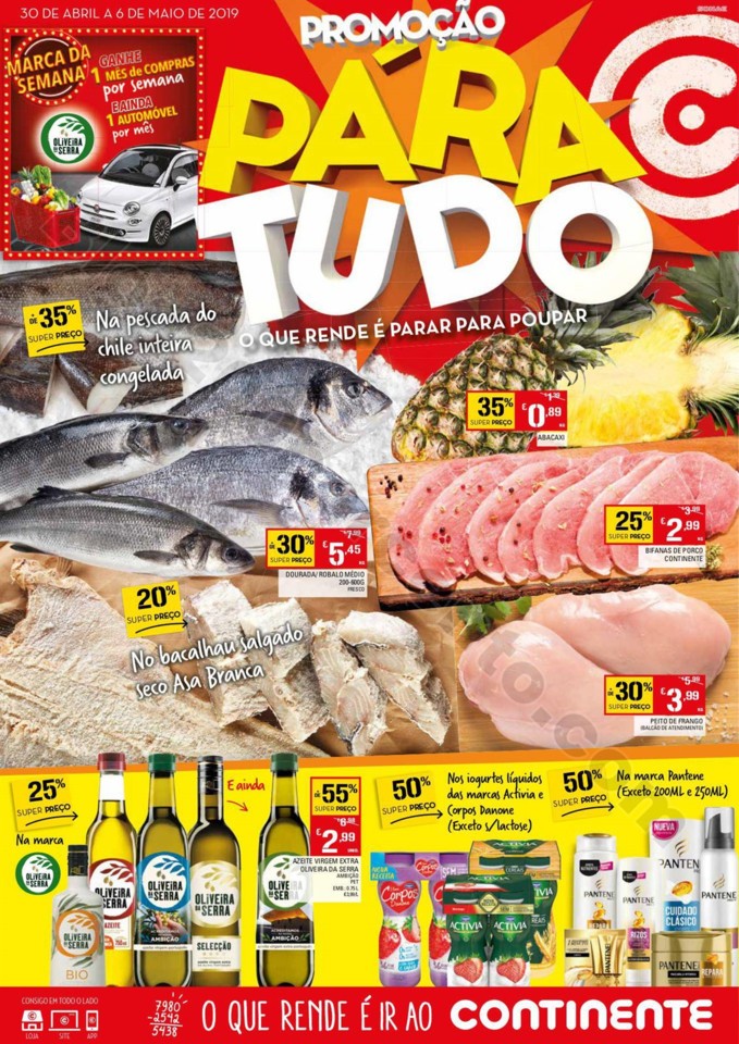 Antevisão Folheto CONTINENTE Promoções de 30 ab