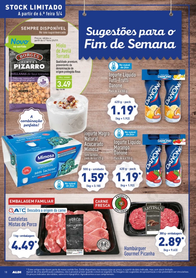 Antevisão Folheto ALDI Promoções a partir de 3 