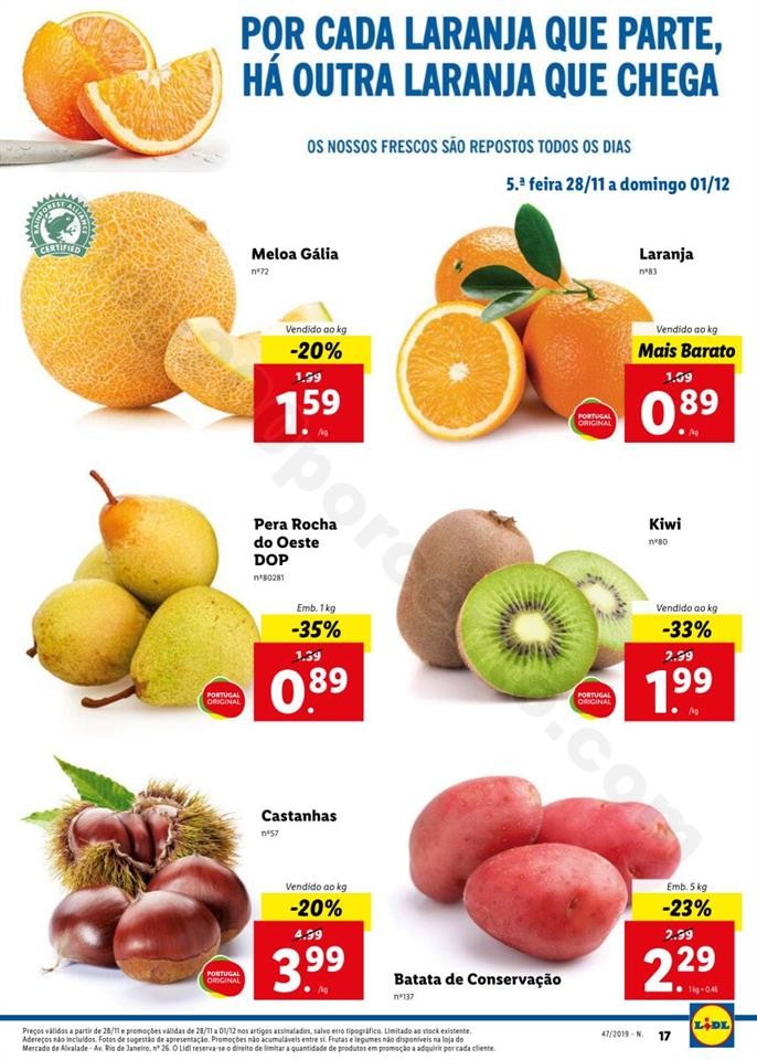 Antevisão Folheto LIDL Promoções a partir de 25