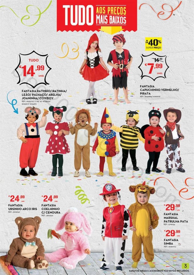 Antevisão Folheto CONTINENTE Carnaval promoções