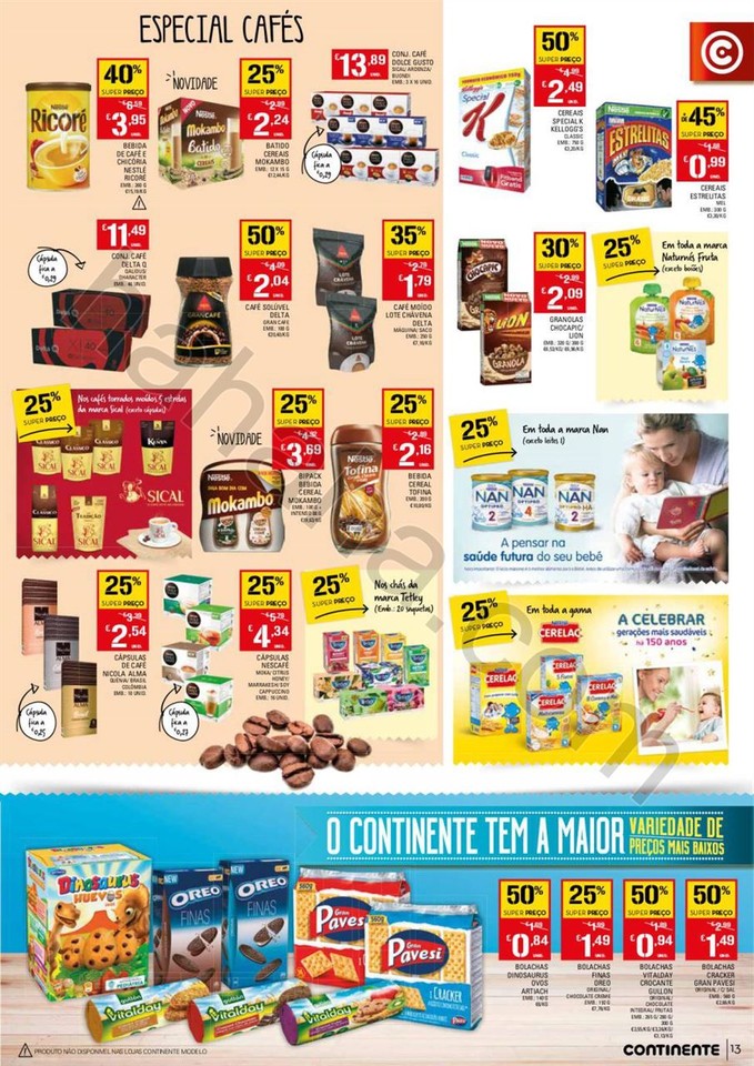 Antevisão Folheto CONTINENTE Promoções de 11 a 