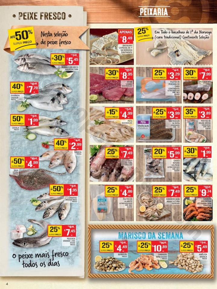 Antevisão Folheto CONTINENTE Promoções de 6 a 1