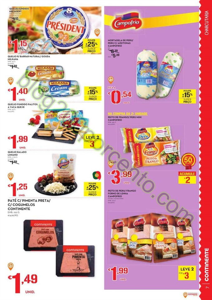 Antevisão Folheto CONTINENTE Promoções de 1 a 7