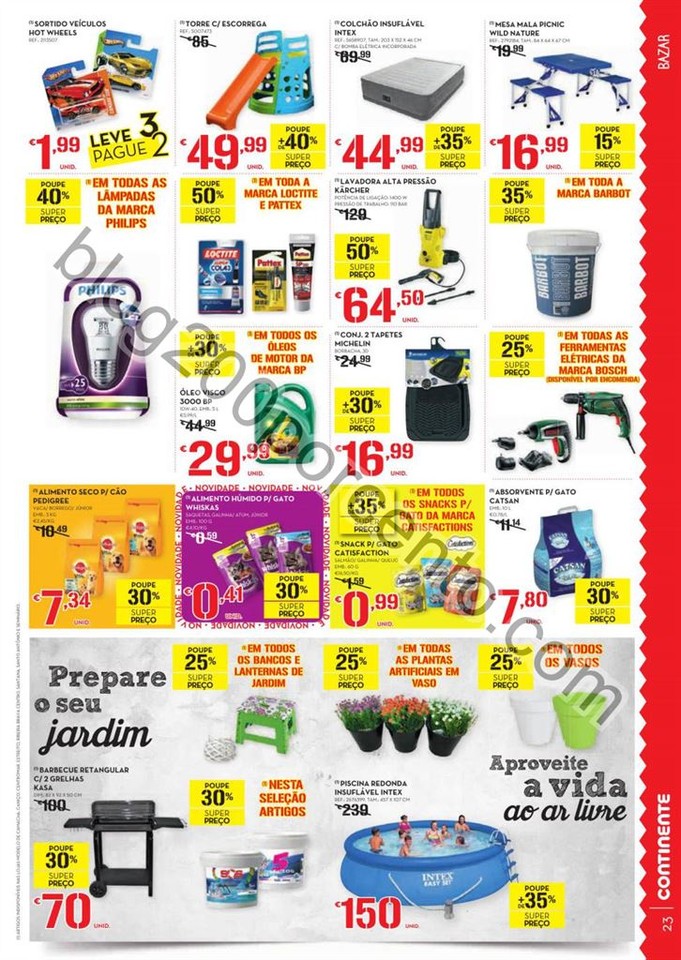 Antevisão Folheto CONTINENTE - MODELO Madeira de 