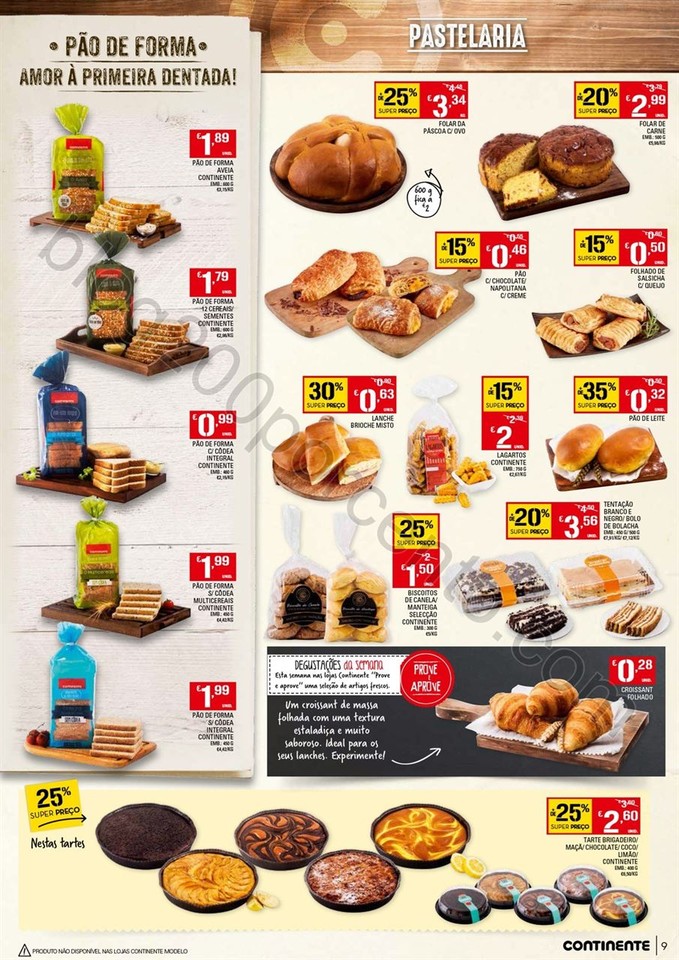 Antevisão Folheto CONTINENTE Promoções de 4 a 1
