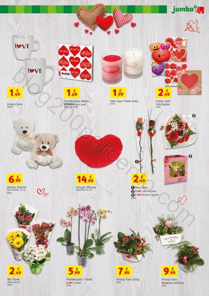 Antevisão Folheto JUMBO Dia dos namorados promoç