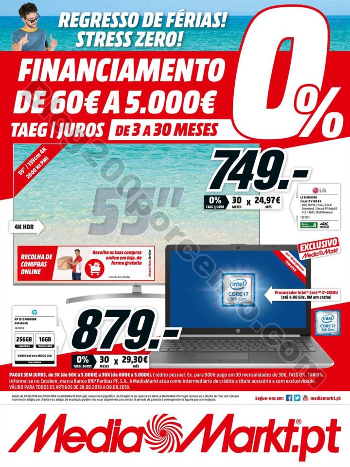 Antevisão Folheto MEDIA MARKT Promoções de 29 a