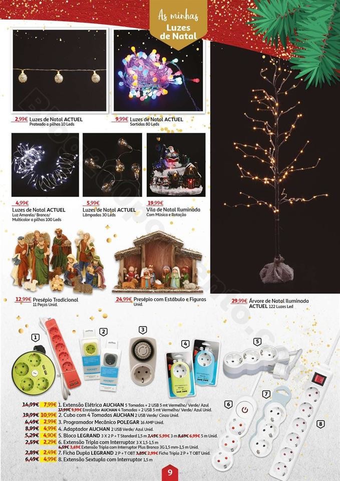 Antevisão Folheto AUCHAN Magia Natal Promoções 