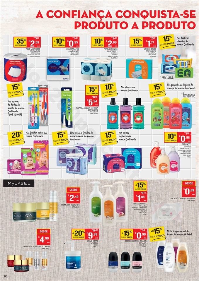 Antevisão Folheto CONTINENTE Promoções de 26 fe