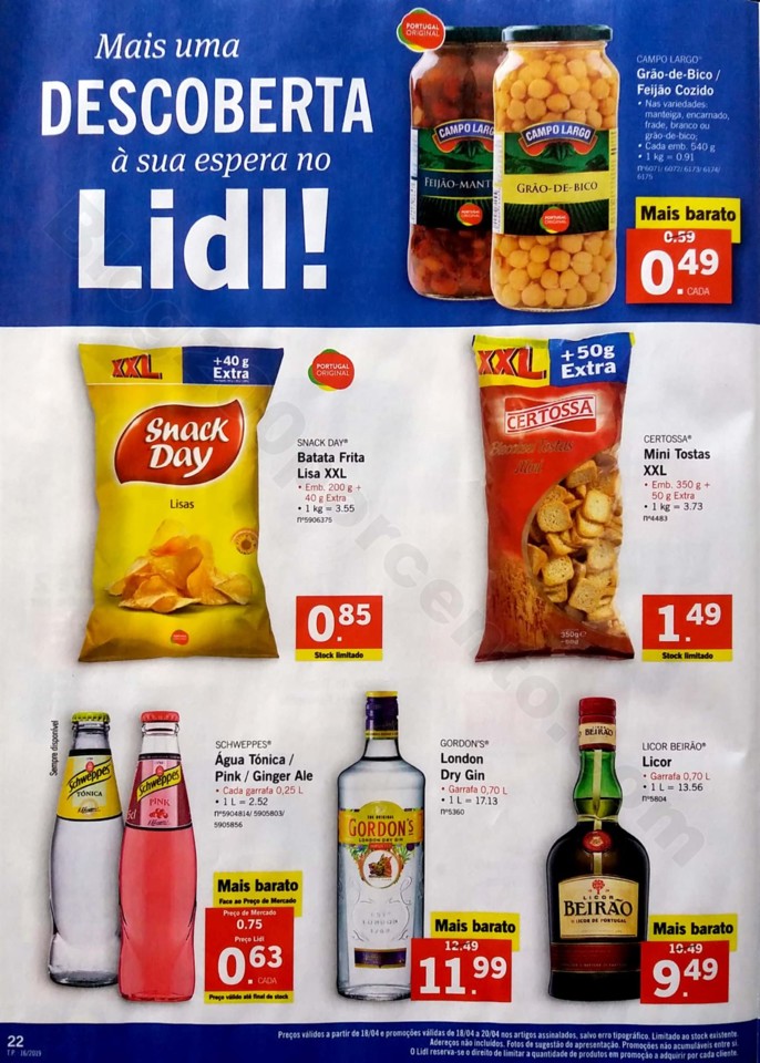 antevisao folheto lidl promocoes páscoa de 15 a 2