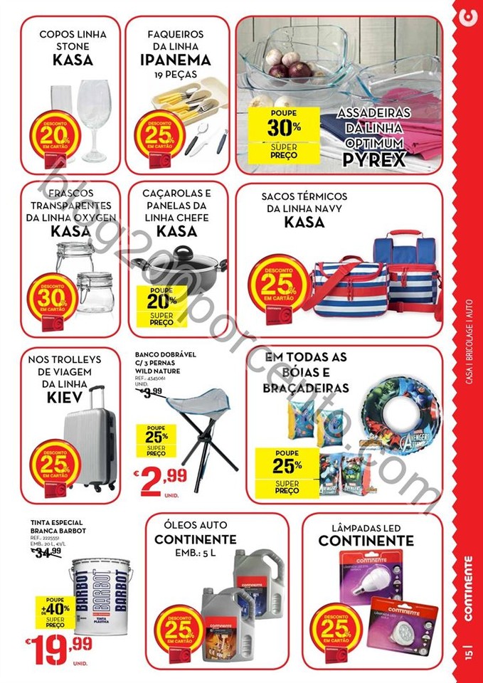 Antevisão Folheto CONTINENTE - MODELO Açores de 