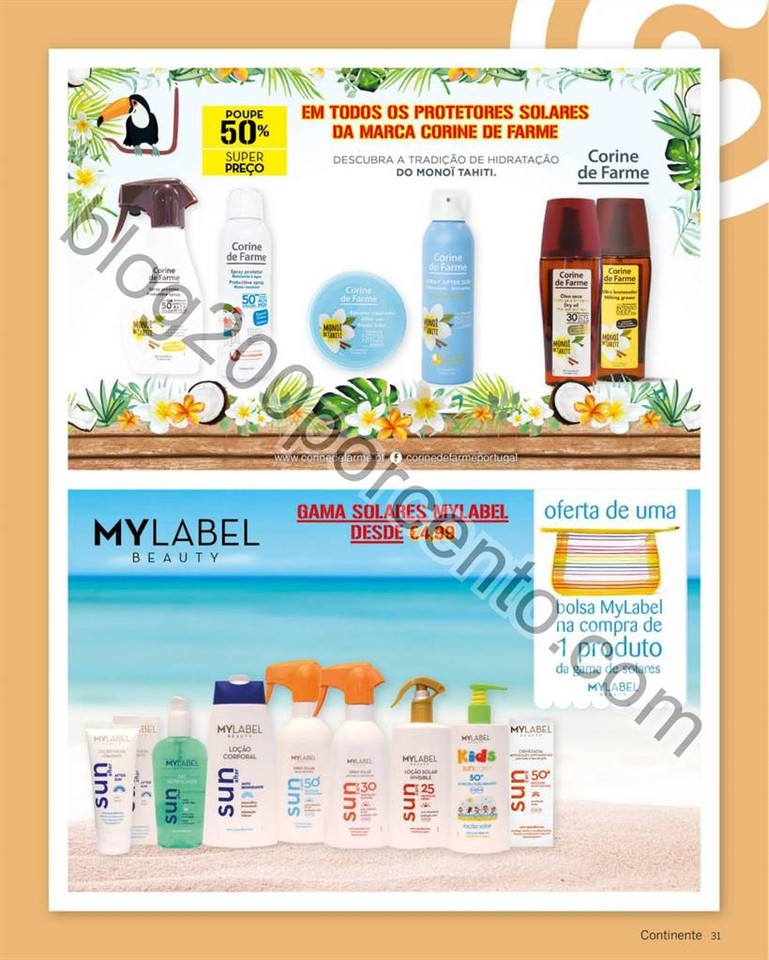 Antevisão Folheto CONTINENTE Verão promoções d