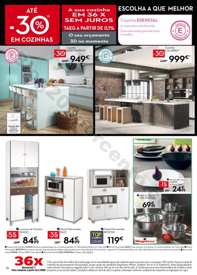 Antevisão Folheto CONFORAMA Promoções de 8 feve