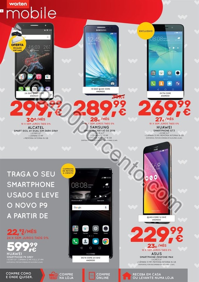 Novo Folheto WORTEN Promoções de 21 julho a 3 ag