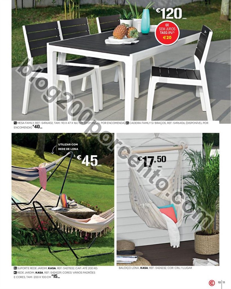 Antevisão Folheto CONTINENTE Ar livre de 10 maio 