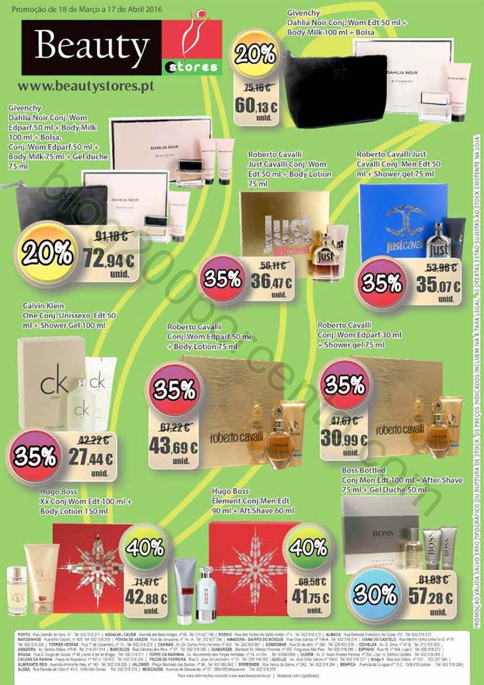 Novo Folheto BEAUTY STORES Promoções de 18 març