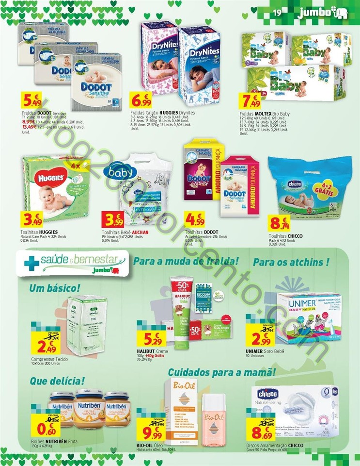 Antevisão Folheto JUMBO Especial Bebé promoçõe