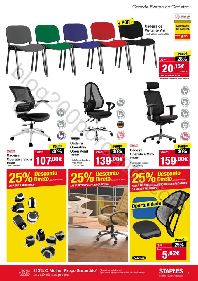 Antevisão Folheto STAPLES Promoções de 10 a 24 