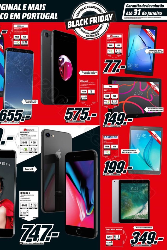 Antevisão Folheto MEDIA MARKET Black Friday promo