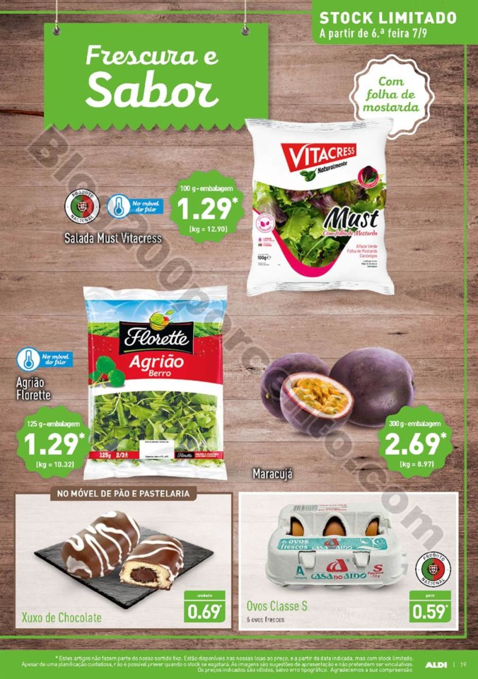 Antevisão Folheto ALDI Promoções a partir de 5 