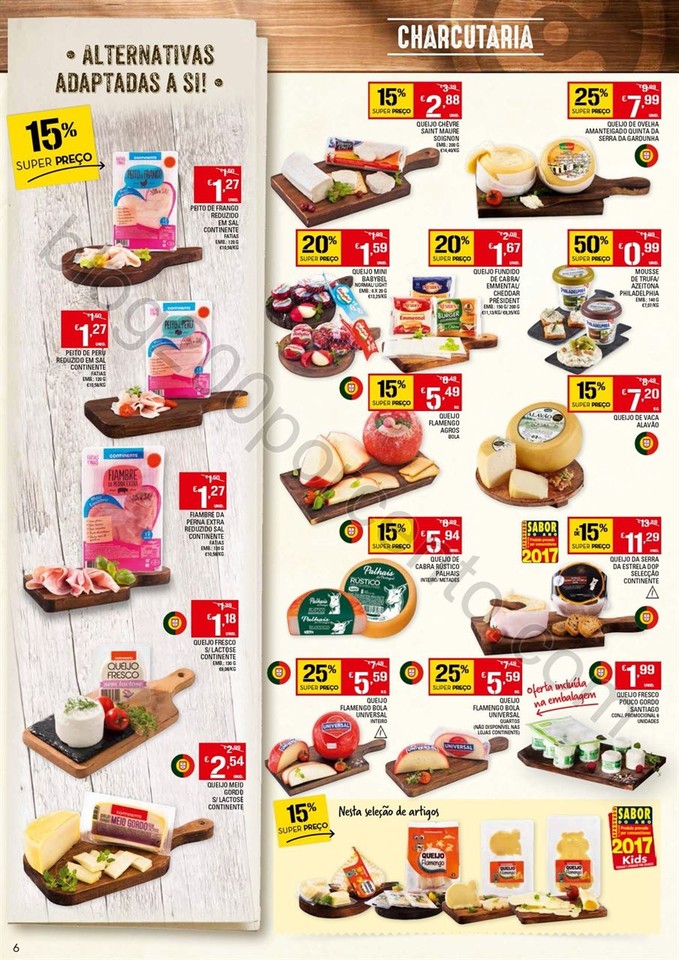 Antevisão Folheto CONTINENTE Promoções de 4 a 1