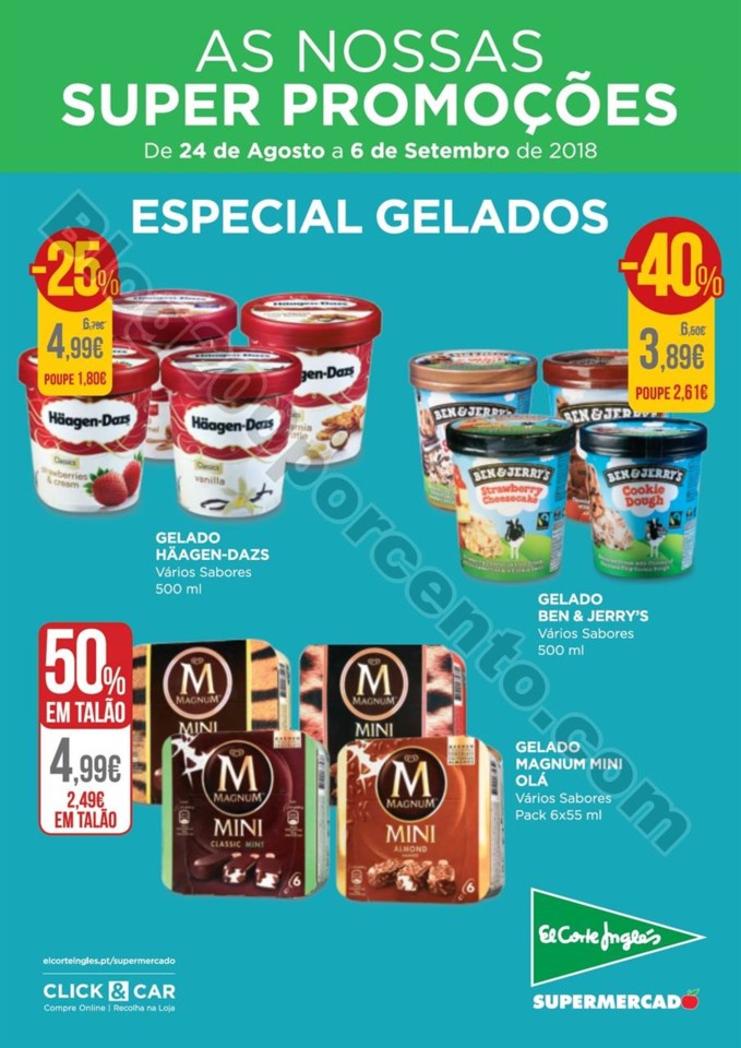 Antevisão folheto EL CORTE INGLÉS Promoções de