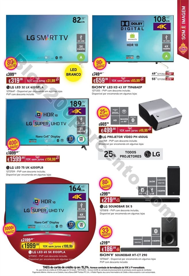 Antevisão Folheto RADIO POPULAR Natal promoções