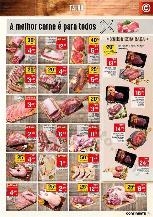 Antevisão Folheto CONTINENTE Promoções de 2 a 8