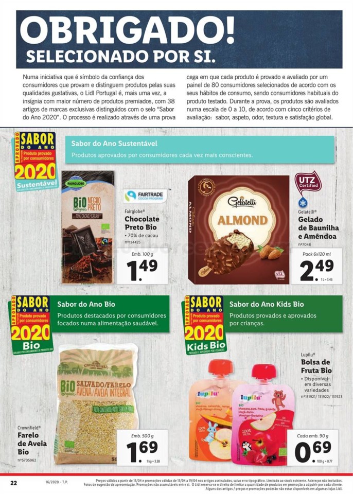 Antevisão Folheto LIDL Promoções de 13 a 19 abr