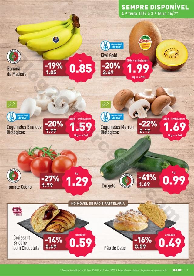 Antevisão Promoções ALDI descontos a partir de 