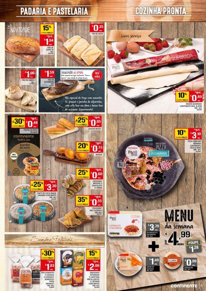 Antevisão Folheto CONTINENTE Madeira Promoções 