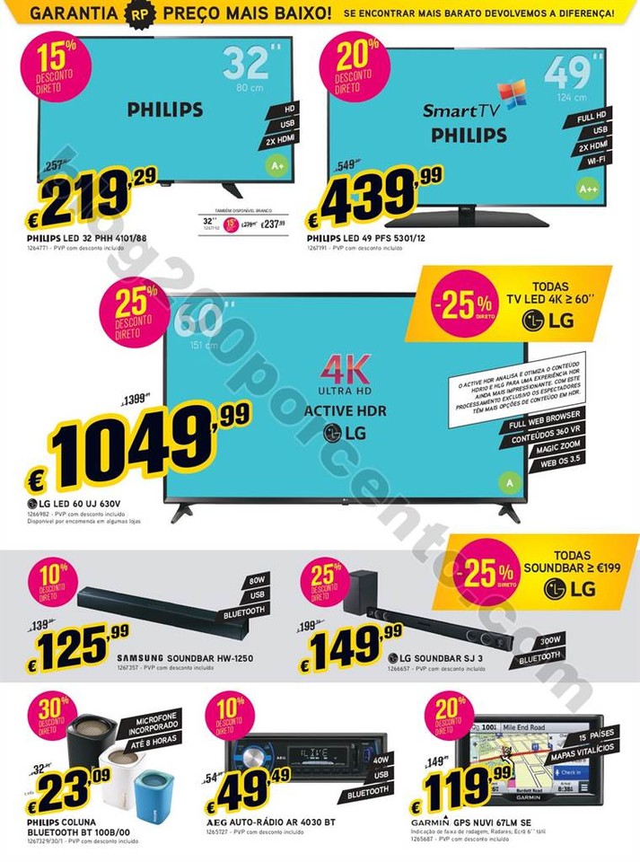 Antevisão Folheto RADIO POPULAR Promoções de 4 