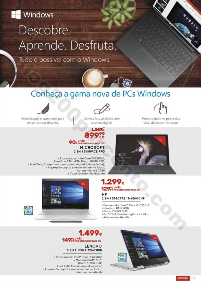 Antevisão Folheto WORTEN Tecnologia promoções d