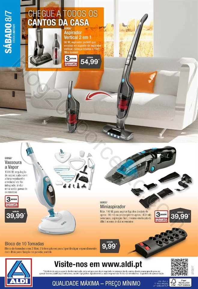Antevisão Folheto ALDI Promoções a partir de 5 