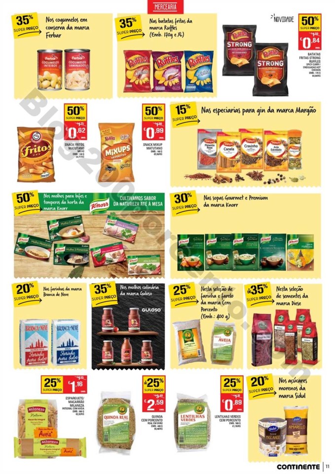 Antevisão Folheto CONTINENTE Promoções de 14 a 