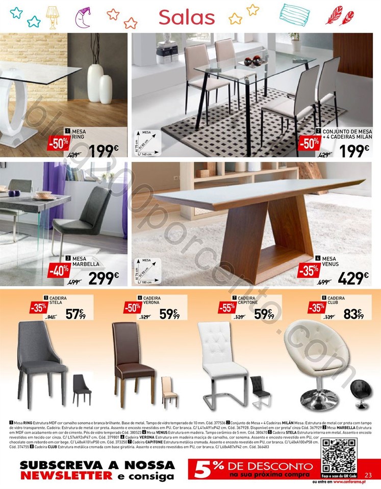 Antevisão Folheto CONFORAMA Promoções de 27 abr