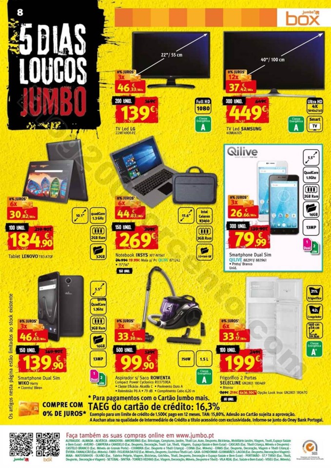 Antevisão Folheto JUMBO - JUMBO BOX 5 dias loucos