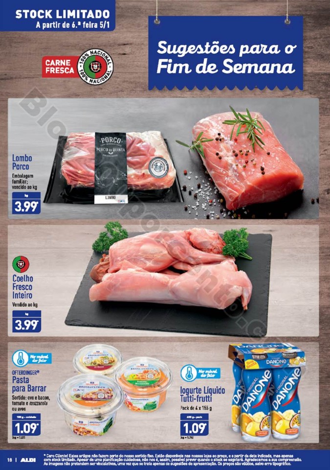 Antevisão Folheto ALDI Promoções a partir de 3 
