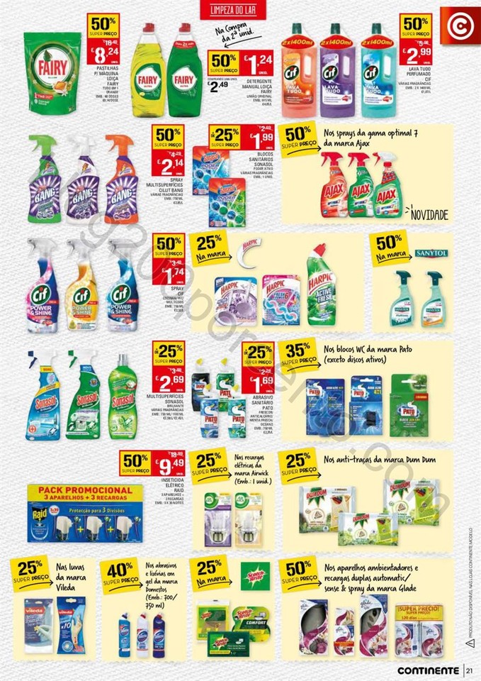 Antevisão Folheto CONTINENTE Promoções de 9 a 1