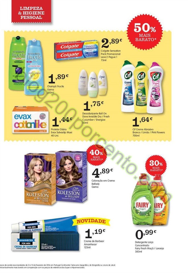 Novo Folheto AMANHECER Promoções até 15 feverei