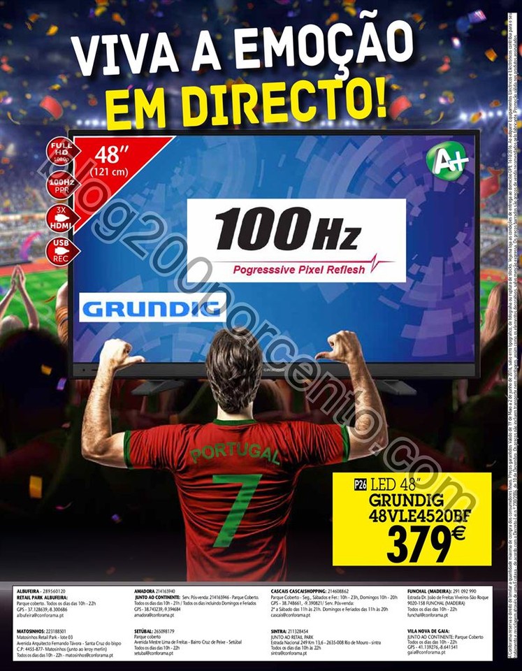 Antevisão Folheto CONFORAMA Promoções de 19 mai