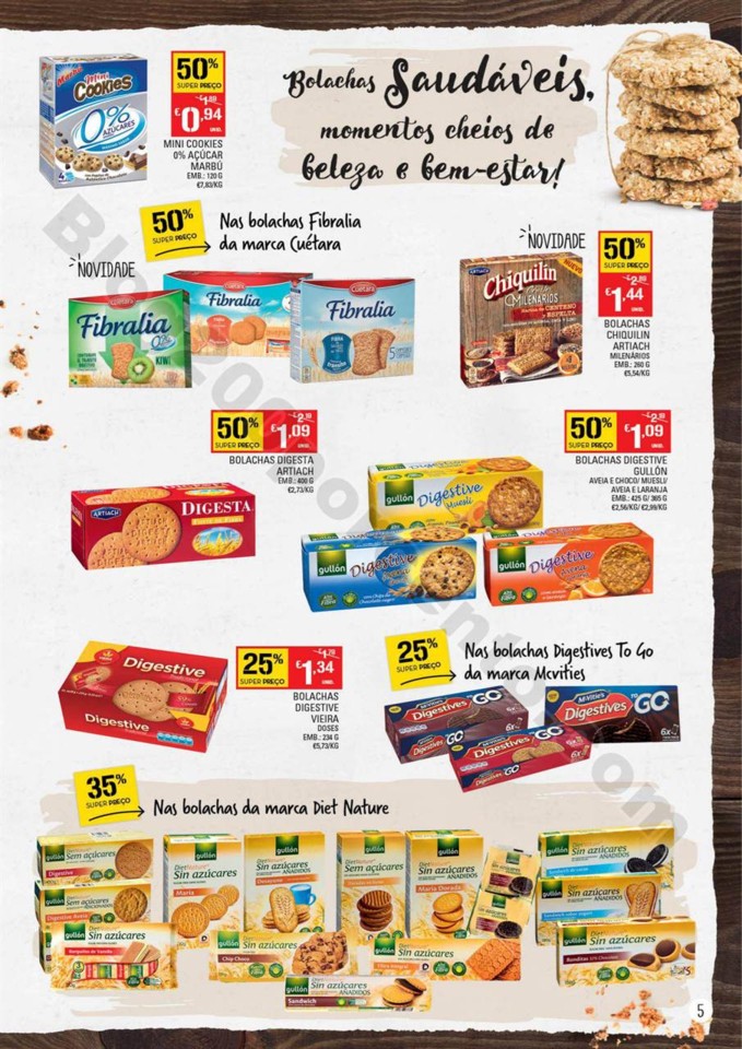 Antevisão Folheto CONTINENTE Doces promoções de