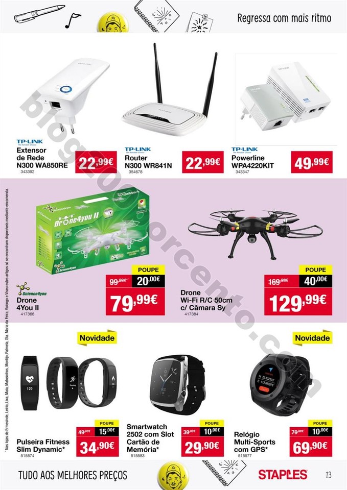 01 antevisão Folheto STAPLES Tecnologia 7 a 26 se