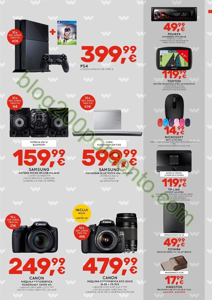 Novo Folheto WORTEN promoções de 3 a 16 março p