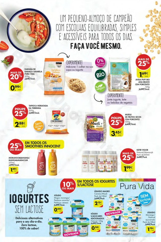 Antevisão Folheto PINGO DOCE Alimentação Saudá